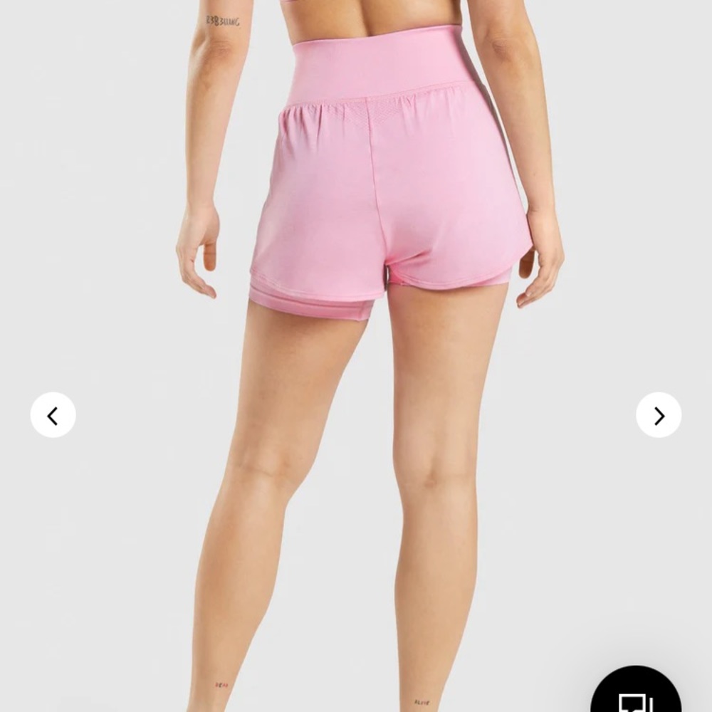 🫧 Gymshark Vital Seamless 2.0 2 in 1 Shorts - XS
